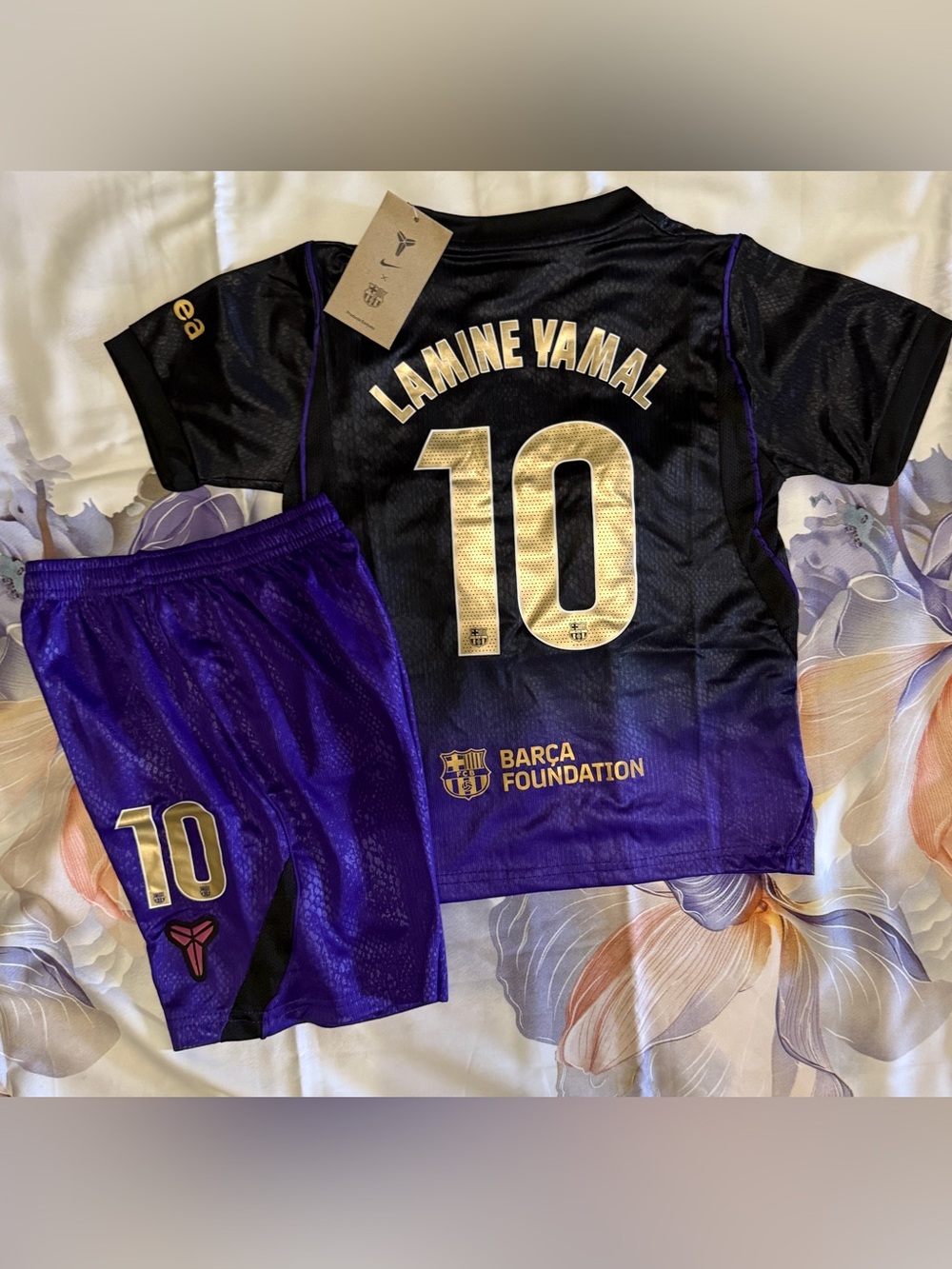 FC Barcelona Away Kids Soccer Jersey 2026/27 Lamine Yamal #10